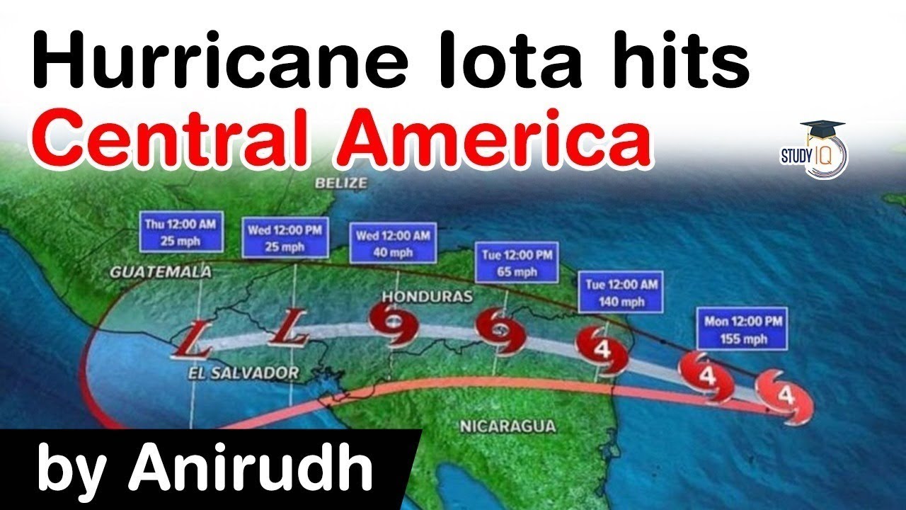 Hurricane Iota Hits Central America - How severe is Hurricane Iota? #UPSC #IAS