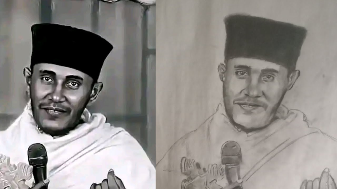 How to draw art (aba gebre kidan)
