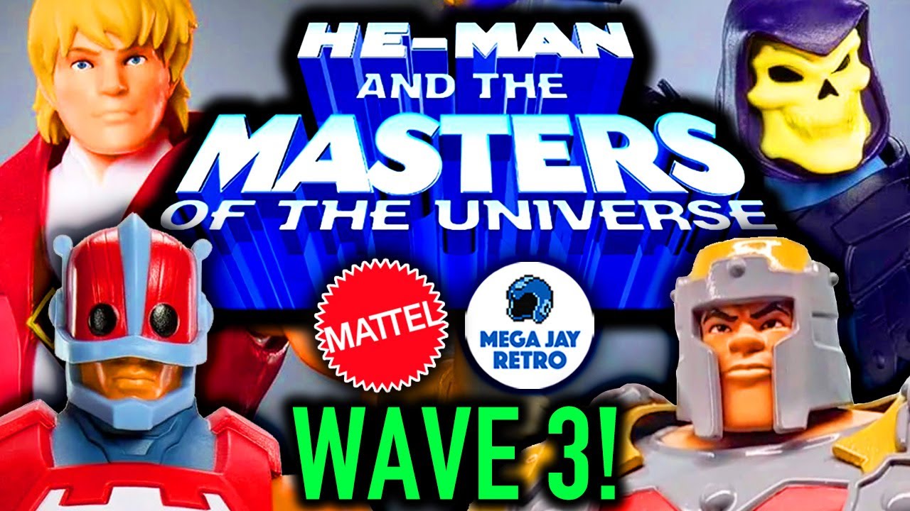 Mattel представляет полную линейку MOTU 200X — Mega Jay Retro