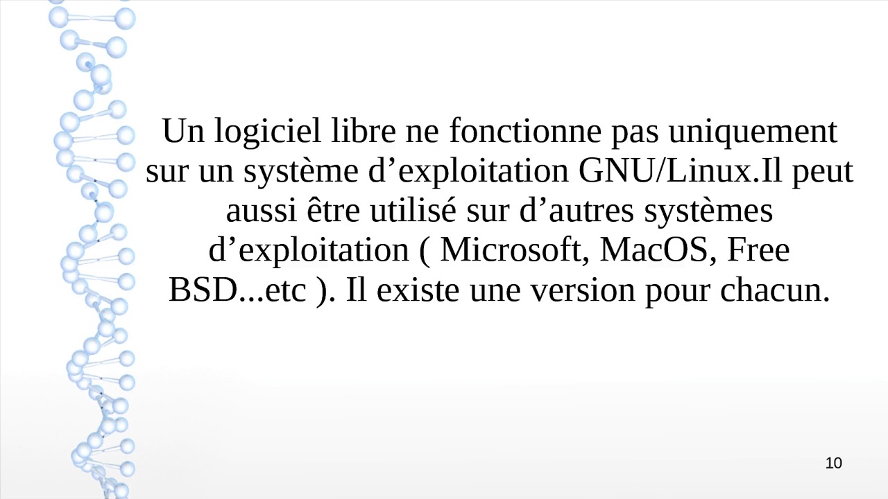 Qu'est ce qu'un logiciel libre ?