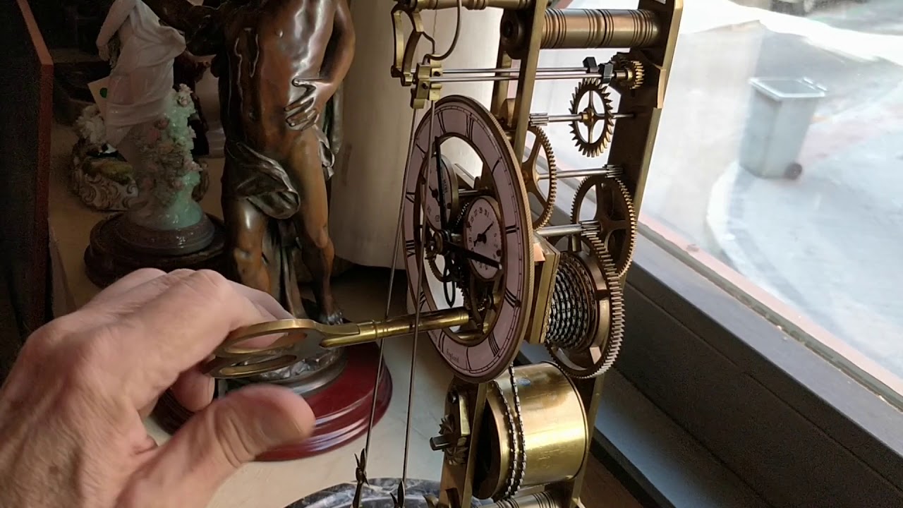 SCISSORS CLOCK  by JOHN WILDING.