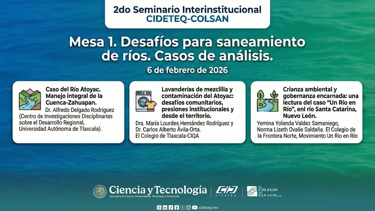 Primer Capítulo - 2° Seminario Interinstitucional CIDETEQ-COLSAN