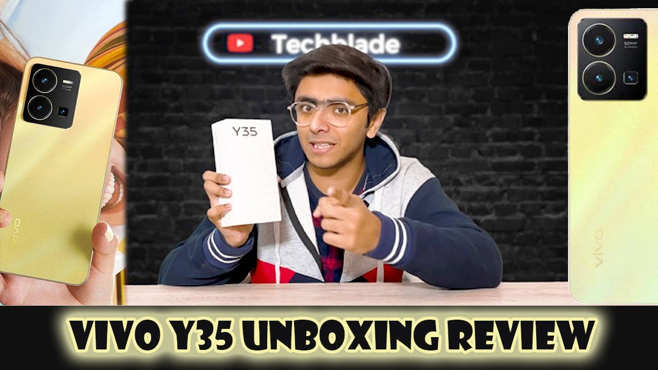 VIVO Y35 Unboxing and Drop Test #vivo #techblade