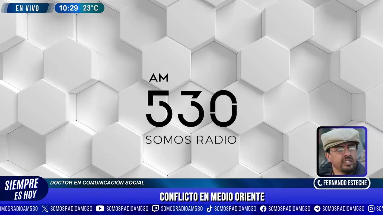 FERNANDO ESTECHE | CONFLICTO EN MEDIO ORIENTE | SIEMPRE ES HOY