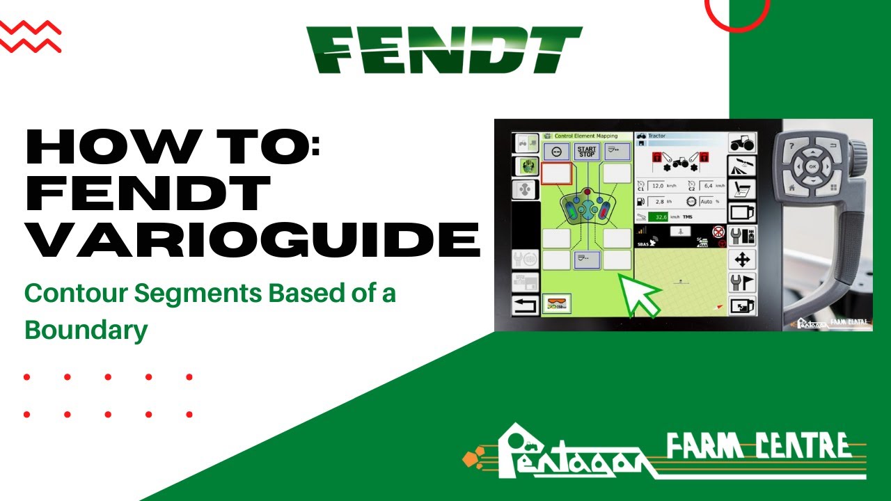 Contour Segments Based of a Boundary : Fendt VarioGuide How To
