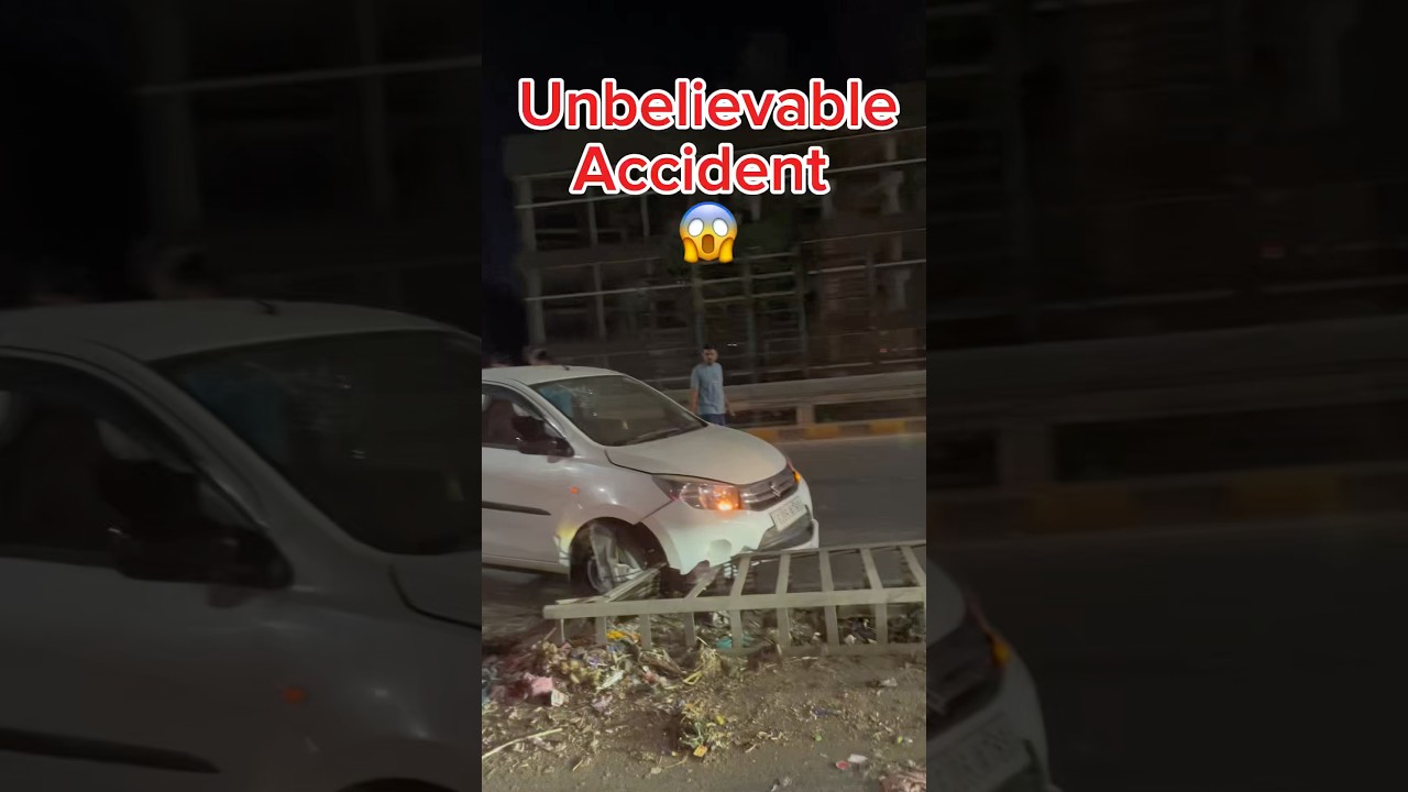 Unbelievable Accident In Surat 😱 #accident #suratnews #viral #officelife #fyp #dailyshorts #traffic