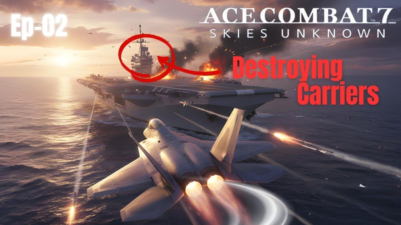 I BROKE THE CARRIER! MAX DESTRUCTION Bombing Run | Ace Combat 7 INSANITY | no commentary
