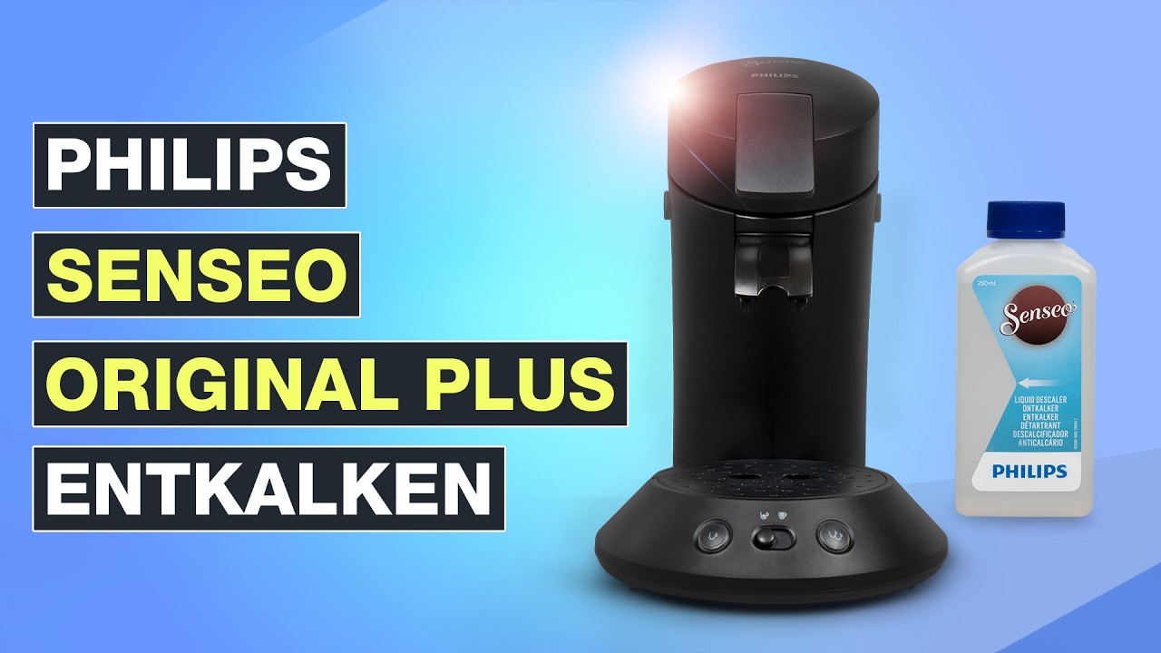 Senseo ORIGINAL PLUS entkalken - Philips Kaffeepadmaschine Tutorial - Testventure