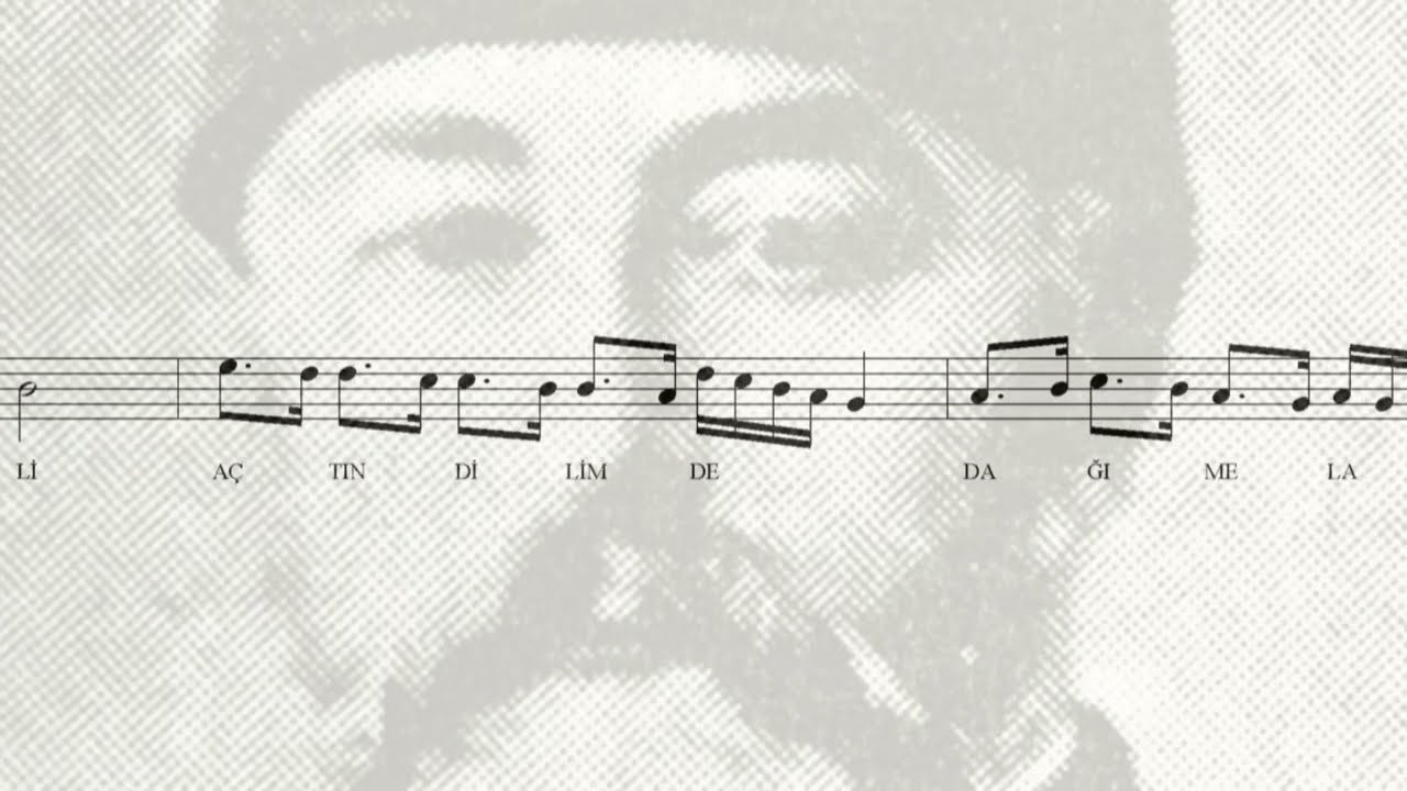 Aldın felek sen mihr i cemâli (with notes)