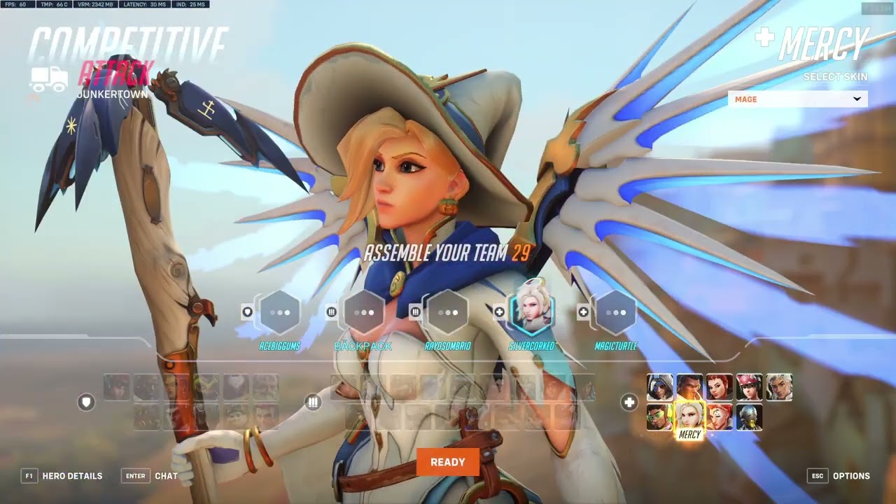 Overwatch 2 Competitive: Mercy main with Masters Dreams #106 (S5)