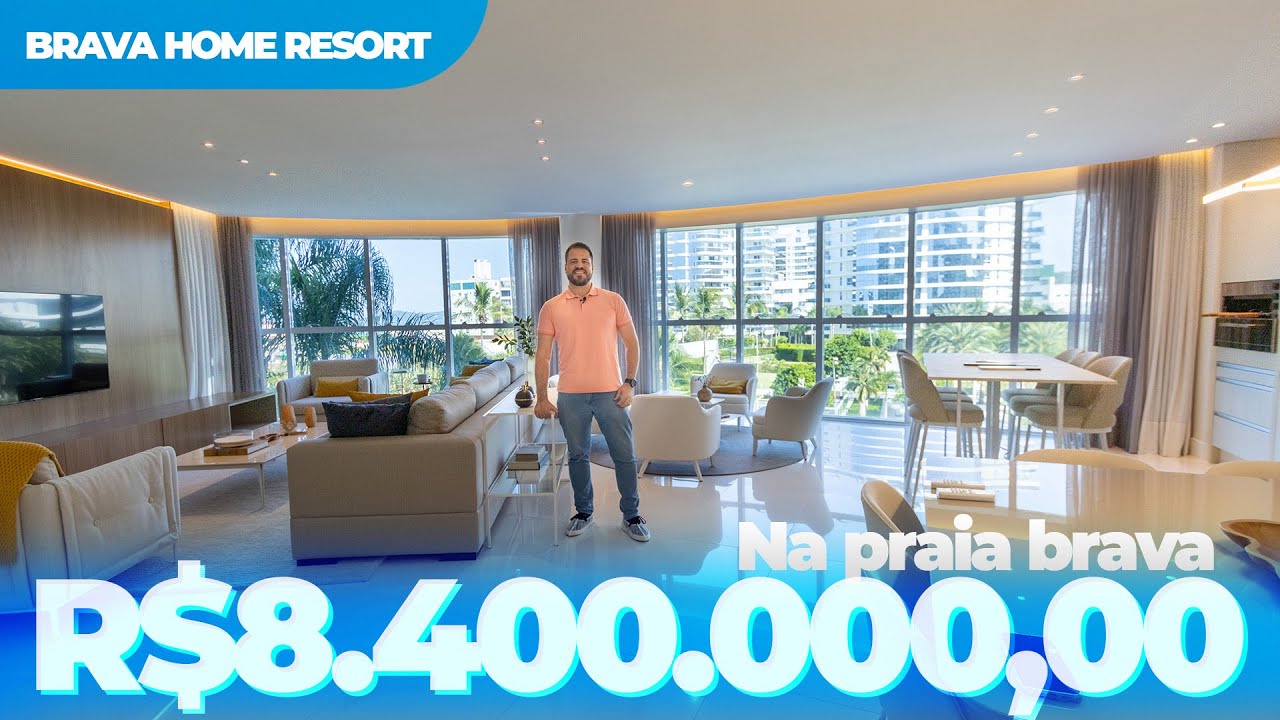 BRAVA HOME | O mais completo HOME RESORT da Praia Brava | Mobiliado e Decorado | Pronto para VIVER.