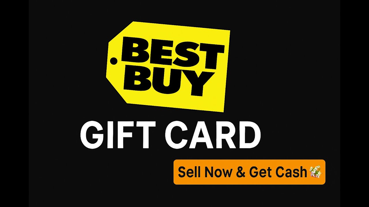 Use or Sell Best Buy Gift Card Instantly | Redeem Online or Convert to Cash 💳🛒