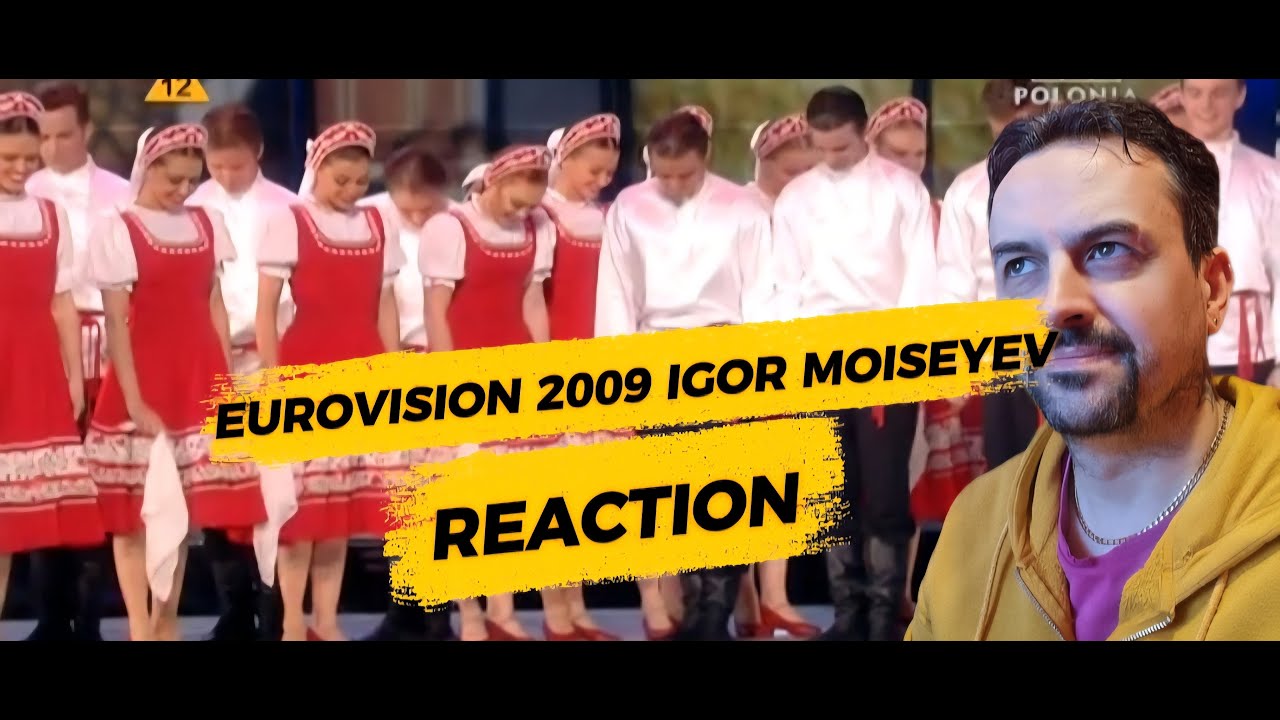 Eurovision 2009 Igor Moiseev Ensemble of Popular Dance Folk Dances From Different Countries reaction