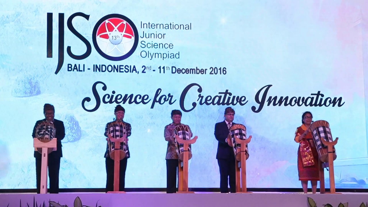 The Opening Ceremony IJSO Indonesia, Bali 2016