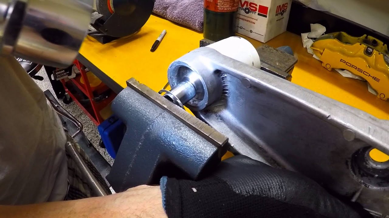 How to Rebuild Control Arm Ball Joints on Porsche 944 Turbo