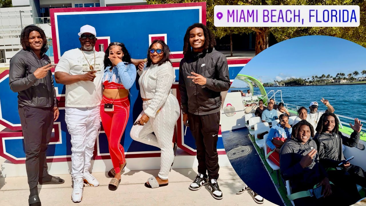 MIKAYLA HAD A COLLEGE TOUR IN MIAMI 🌴 | SPEED BOAT RIDE 🔥