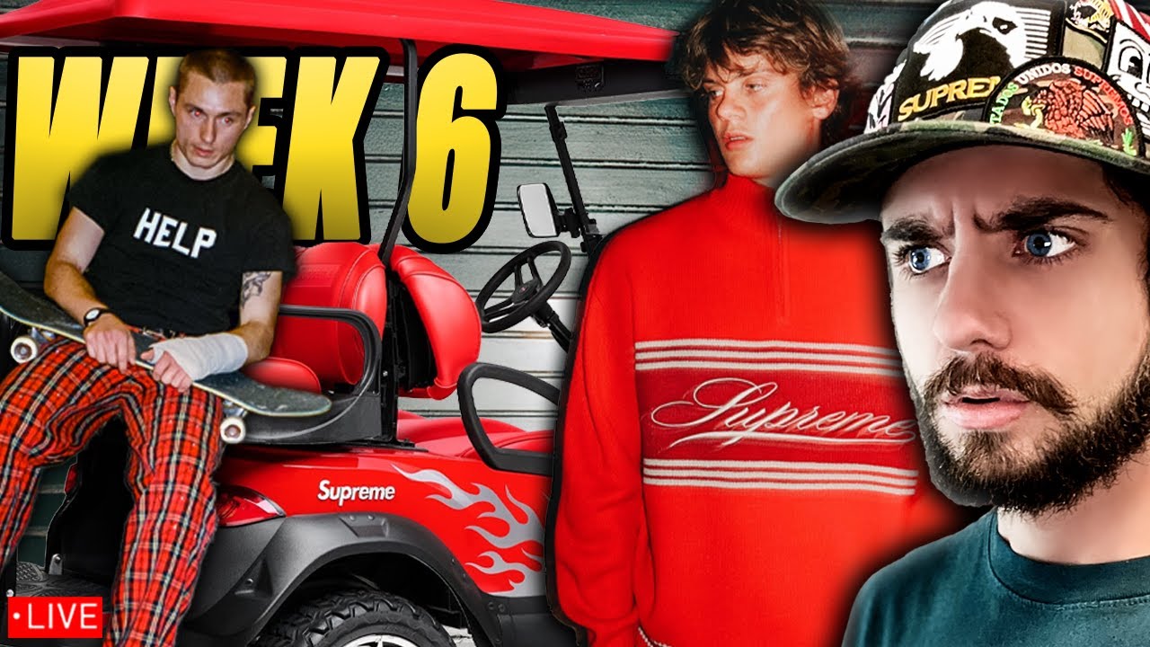 🔴 LIVE - Supreme Week 6 - HELP me buy the Golf Cart 🏌️