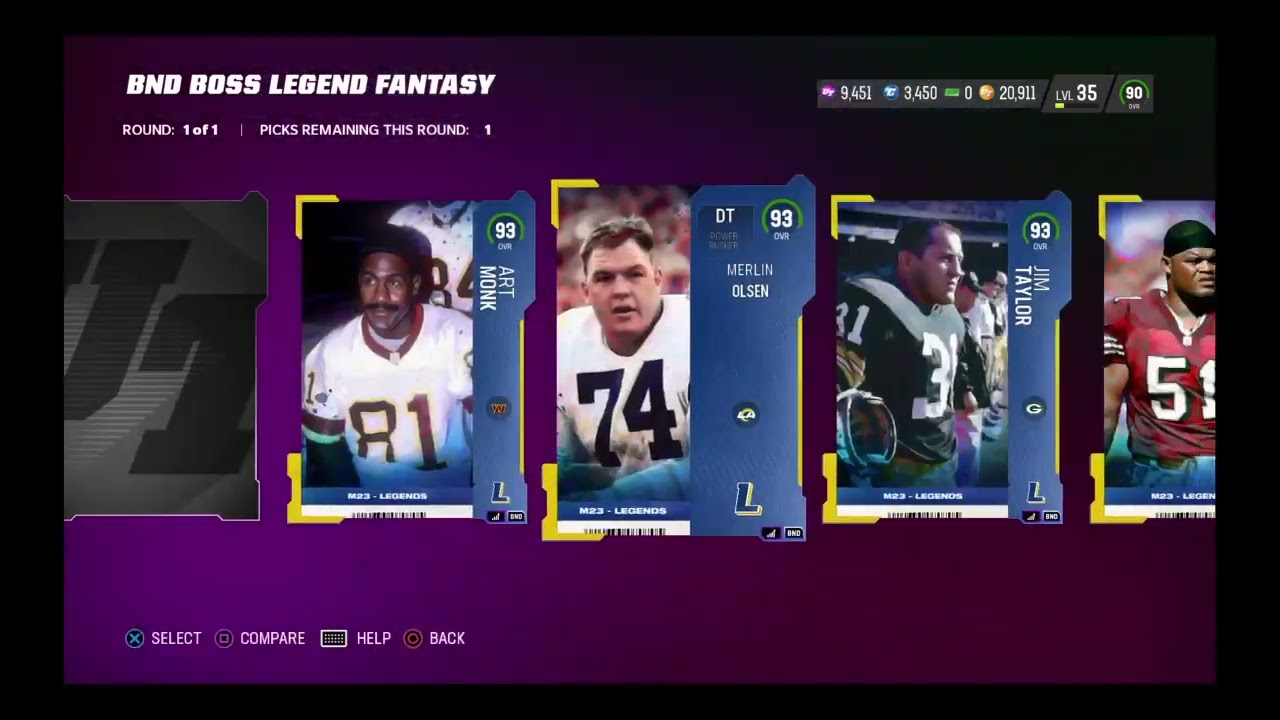 NMS BND Boss legend