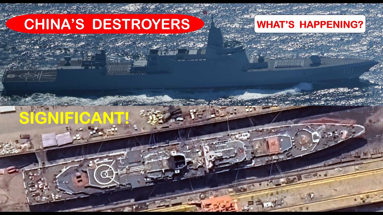 China's Destroyers: Upgrades & New Builds - Why the rush?