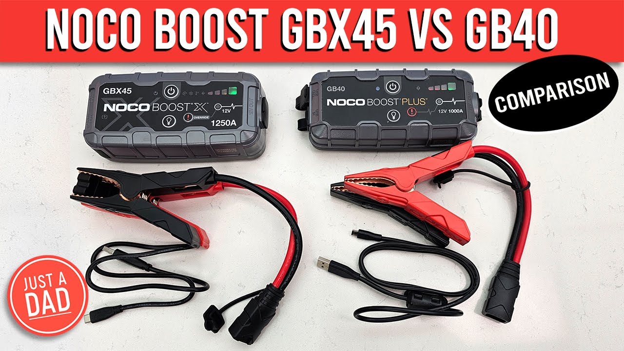 СРАВНЕНИЕ ПУСКОВЫХ УСТРОЙСТВ NOCO Boost: GBX45 и GB40