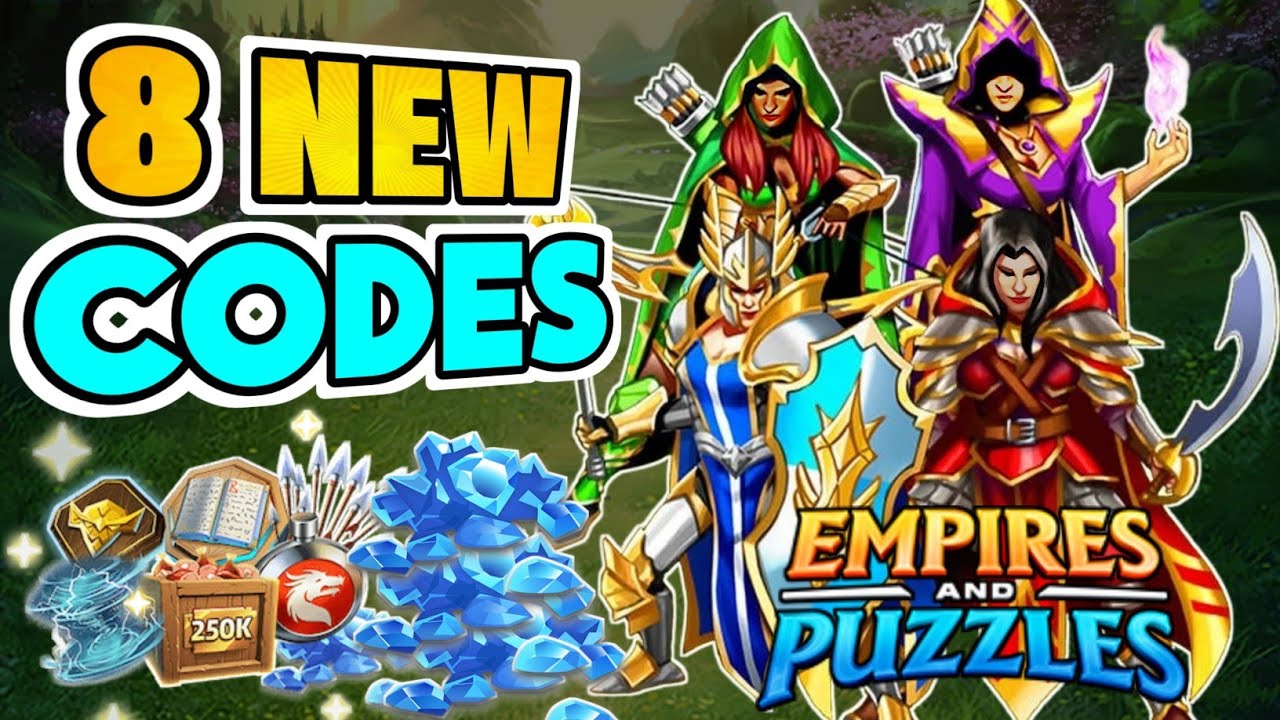 Empires & Puzzles Redeem Codes 2025 - Huge Rewards🔥 | New Empires And Puzzles Gift Codes, Gameplay