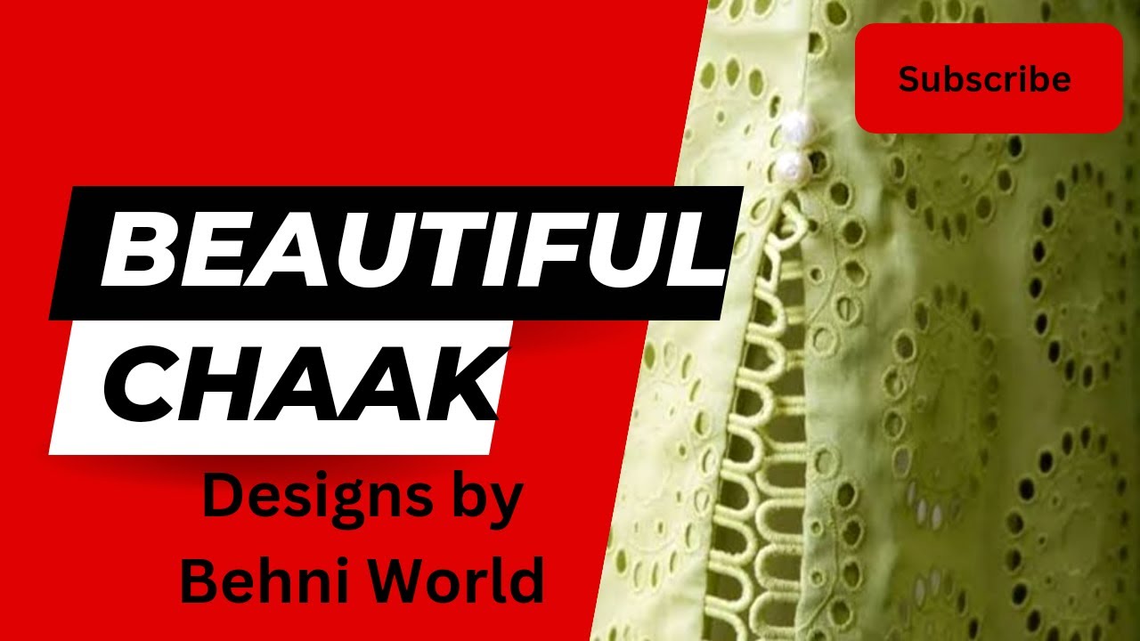Beautiful Chaak /Slits designs by Behni World