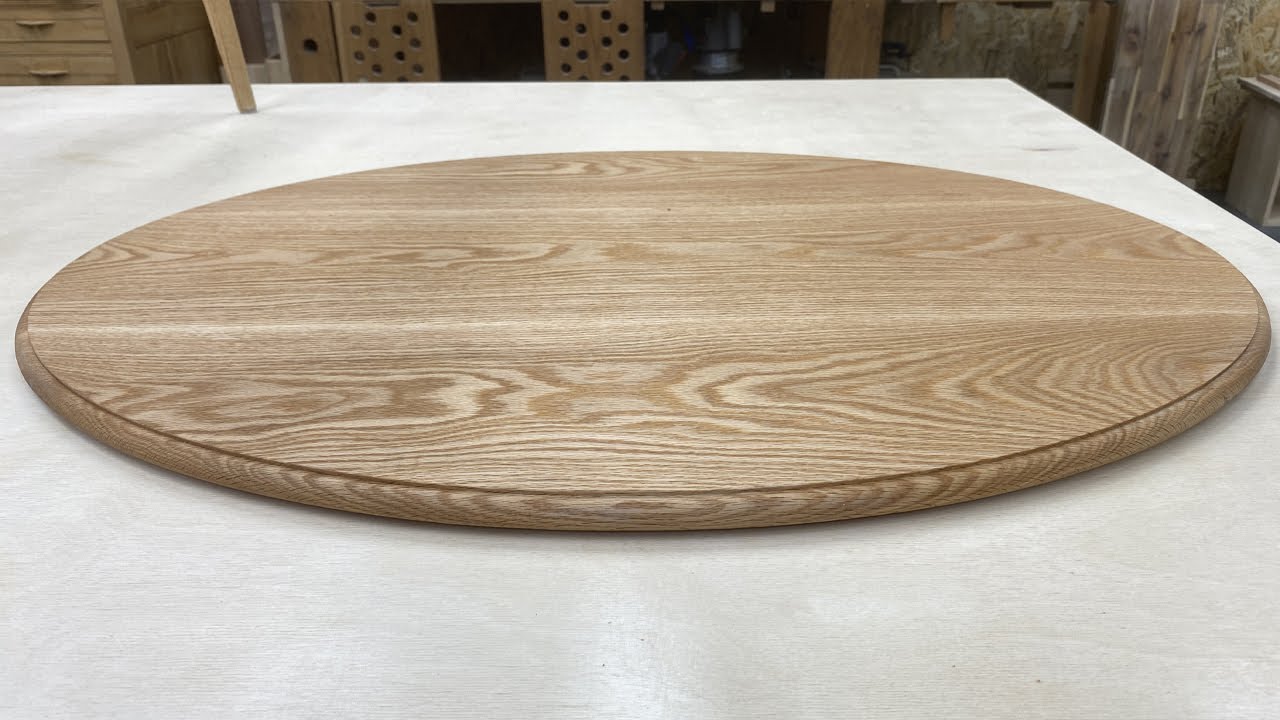 [Woodworking]  Eggs jig/ Making an oval jig / Oval jig using router