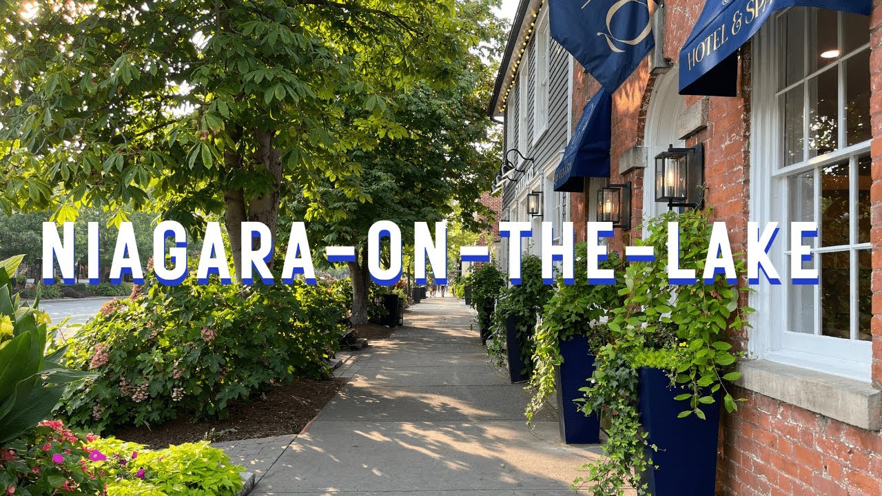 Niagara-on-the-Lake Walking Tour I Queen Street I Ontario, Canada