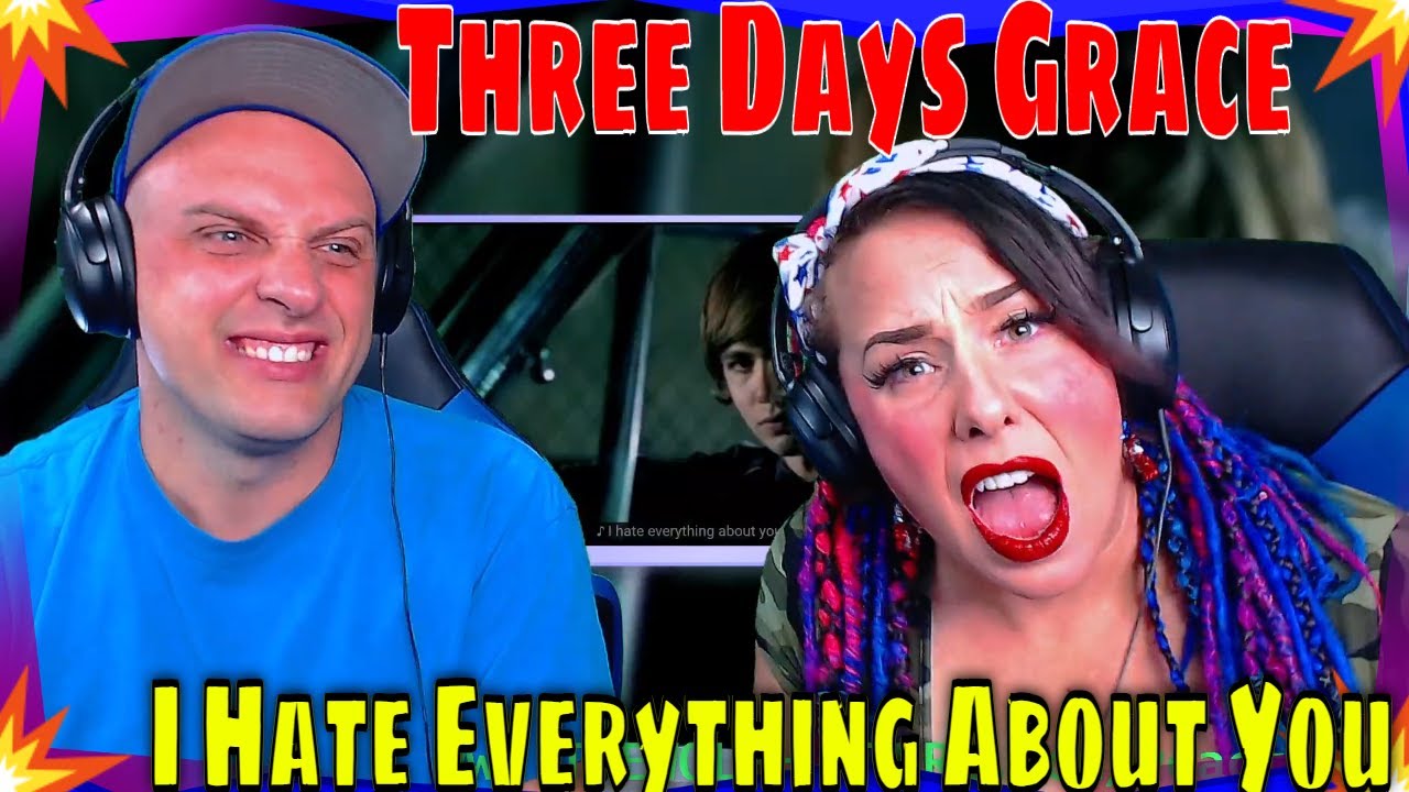 Three Days Grace - I Hate Everything About You (официальный клип) РЕАКЦИИ THE WOLF HUNTERZ