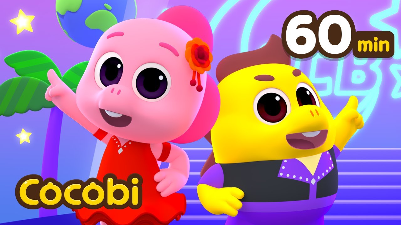 Fly to the Moon🌙🎵 + and More! The Best Cocobi's Songs | Nursery Rhymes & Kids Songs