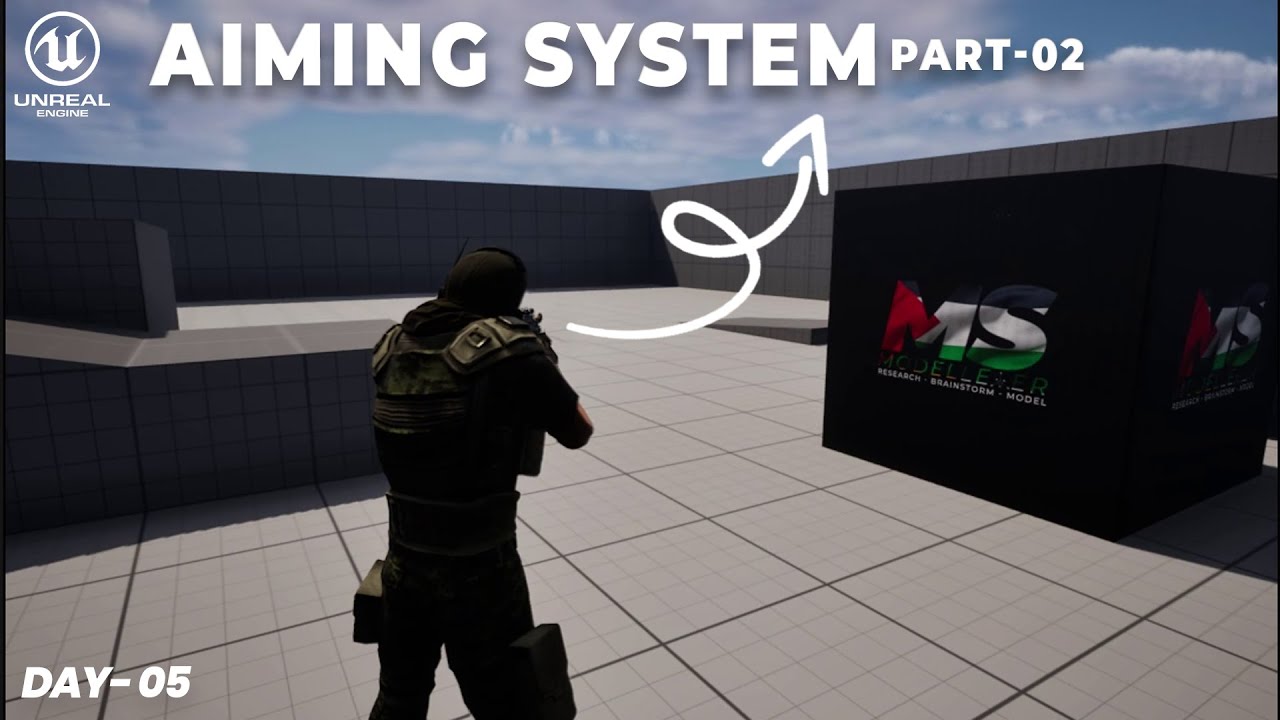🔥 Smooth Camera Zoom While Aiming in Unreal Engine 5 | Third-Person Shooter | UE5 #gamedev