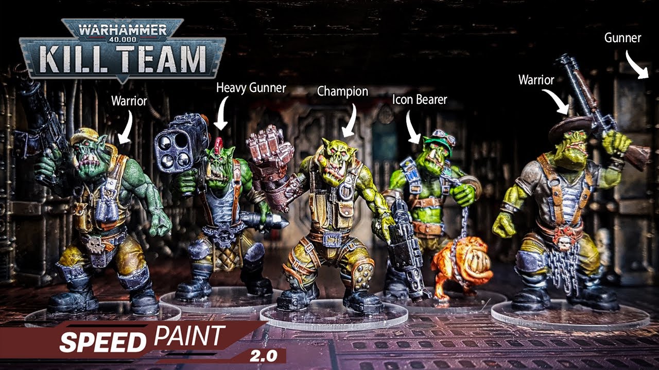 I 3D Print & Paint a Traitor Ork Marine Kill Team