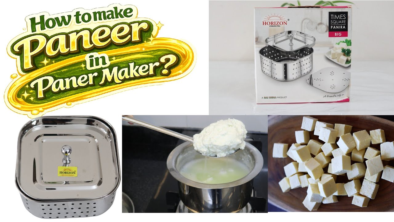 How to Make Paneer at Home Using Paneer Maker | Soft & Fresh Homemade Paneer | NikGoals