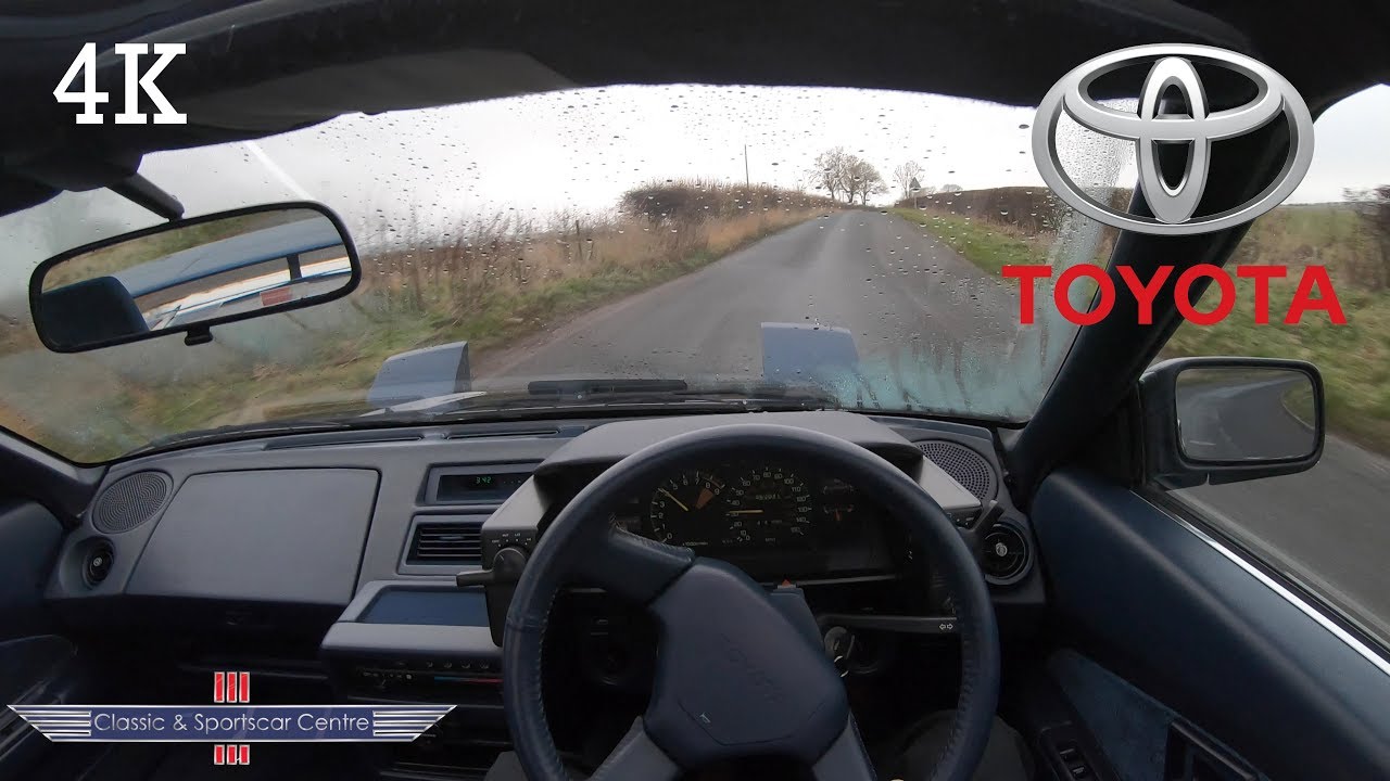 Toyota MR2 MKI | 4k POV Drive | Winding Road (Exhaust Sound)