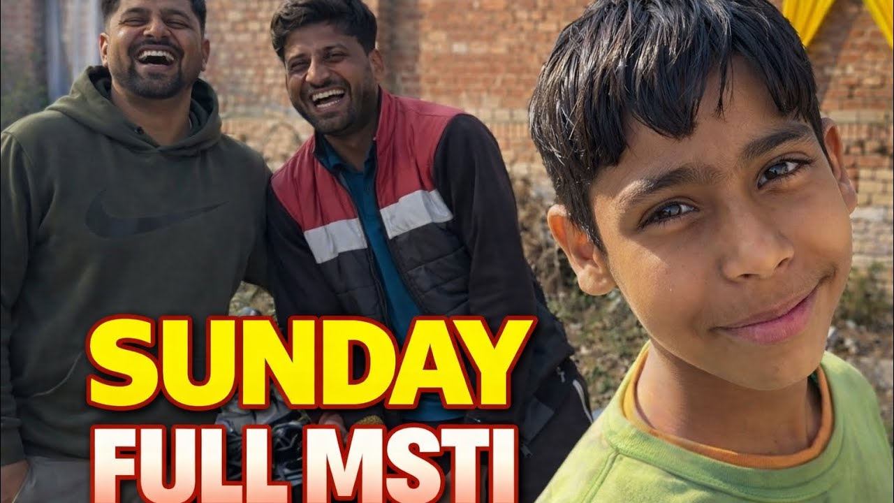 Sunday full masti 😂😂😂Full Fun vlog 😂#tranding #viral #funny #indainvlogger #viral #viratkohli 