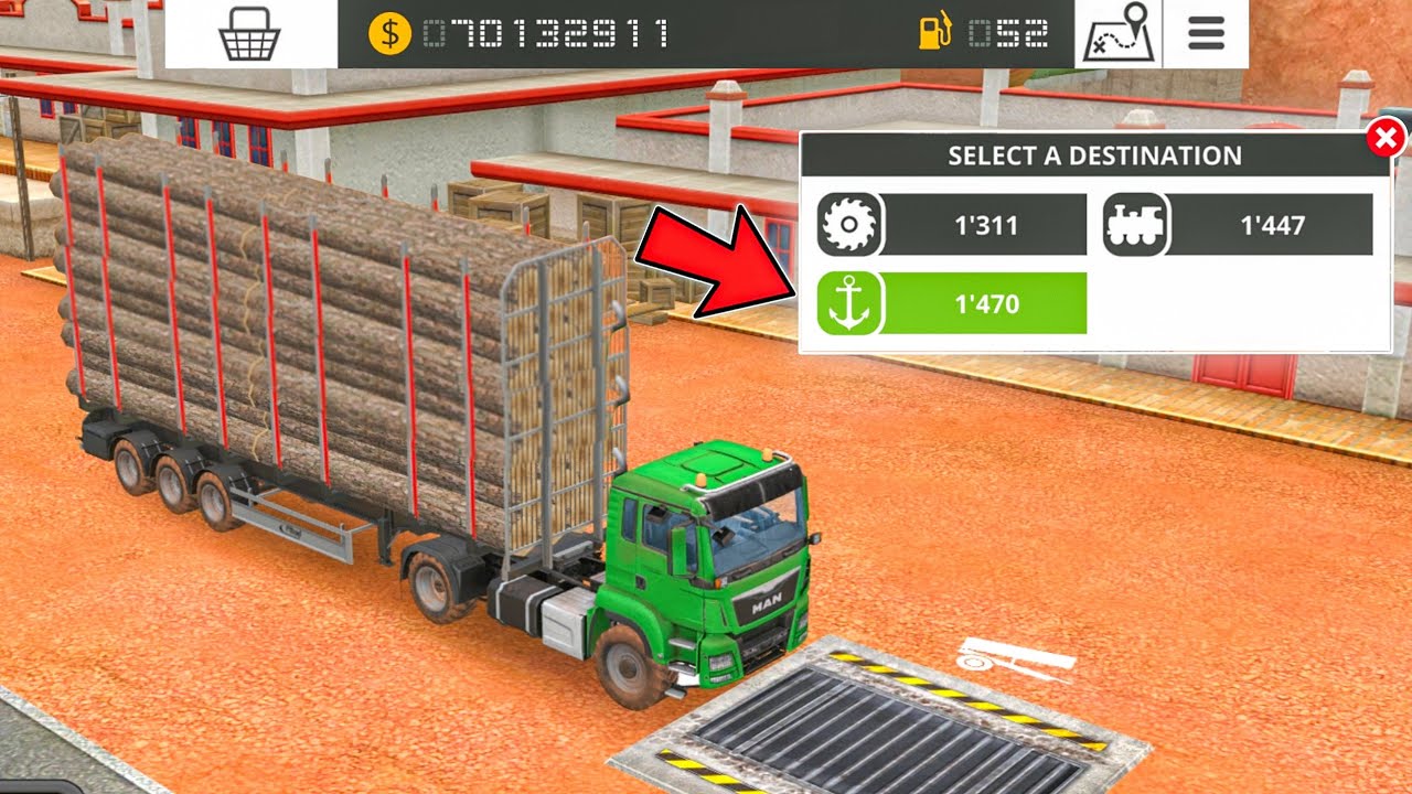 Продажа древесины по высокой цене в многопользовательском режиме FS18 | Геймплей многопользовател...
