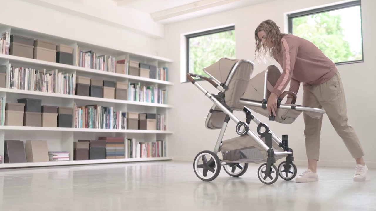 Qtus stroller DuetPro Demo (seat combinations)