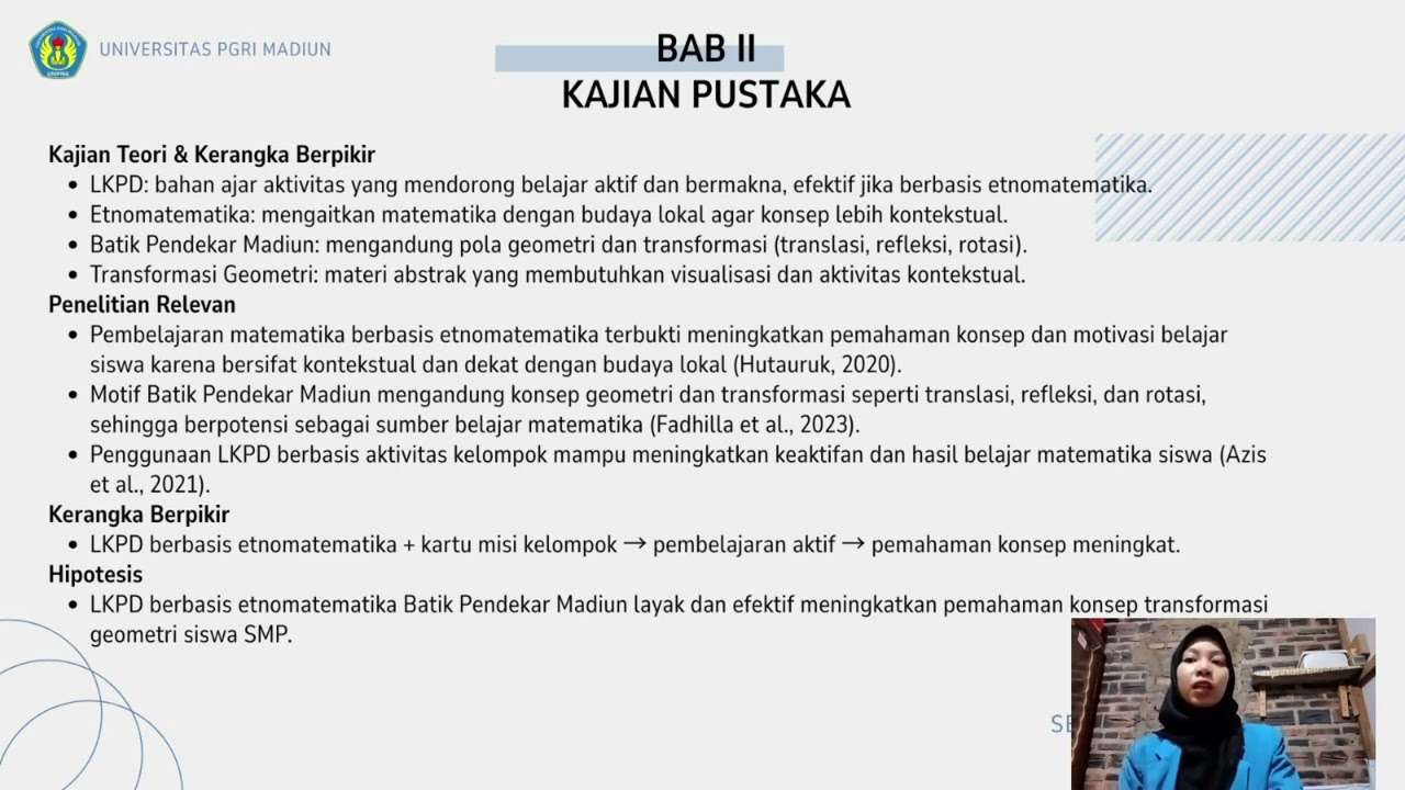 Program Studi Pendidikan Matematika - Seminar Proposal 2025