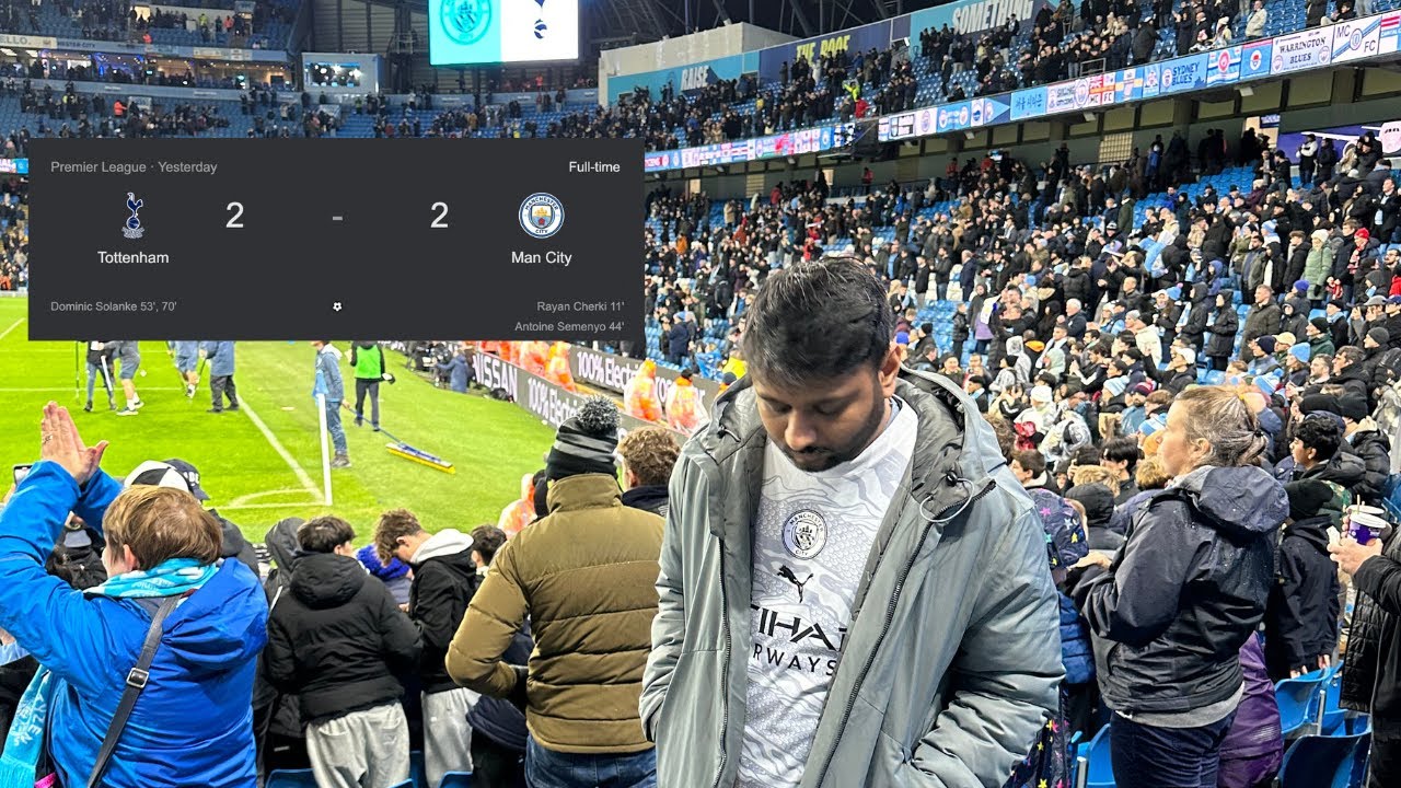 NO PASSION, WORST MENTALITY EVER | Man City 2-2 Spurs Reaction