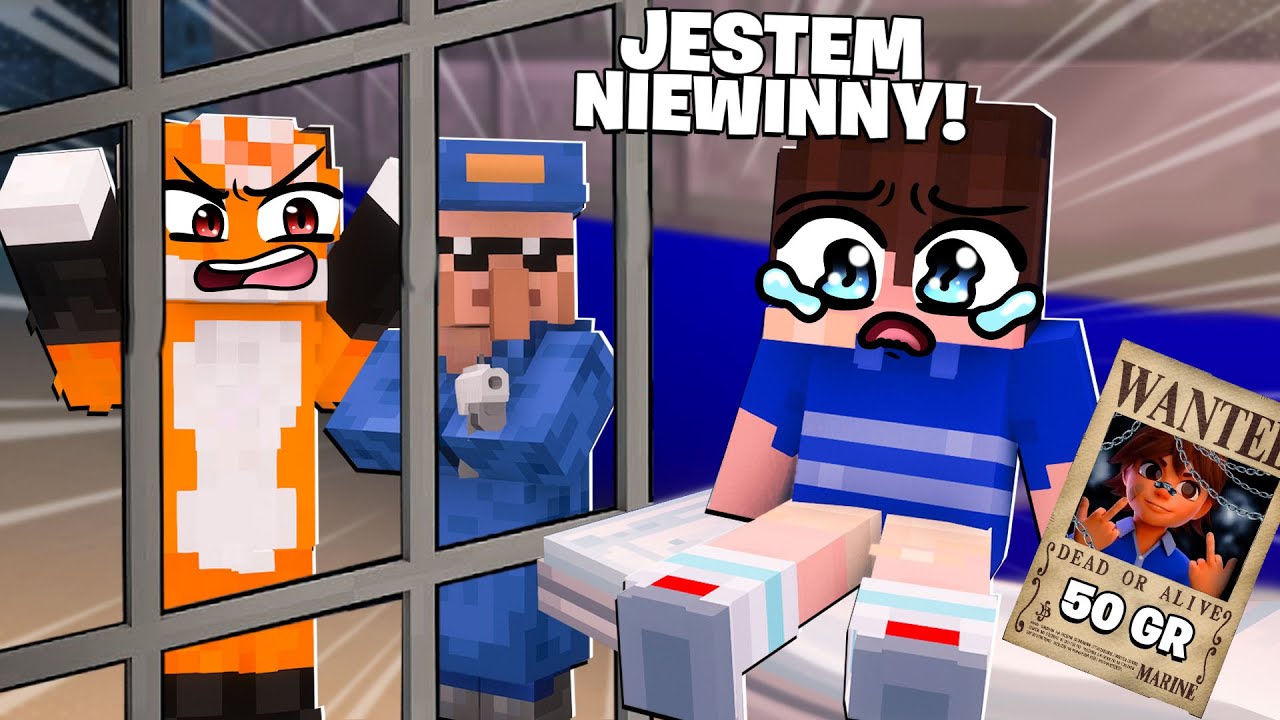 TRAFIŁEM DO WIĘZIENIA NA 24H - MINECRAFT SOSNOWICE
