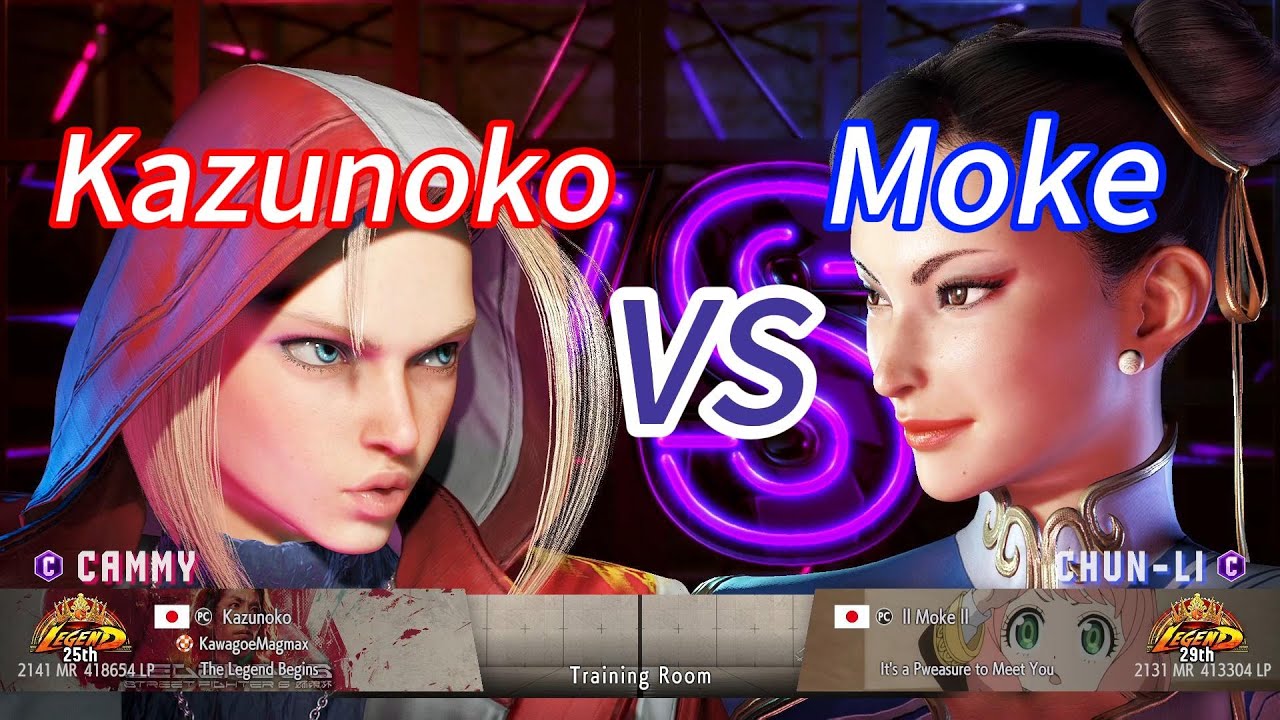 SF6💥Kazunoko(CAMMY) vs Moke(CHUN-LI)💥Street Fighter 6 High Level Match's EP890