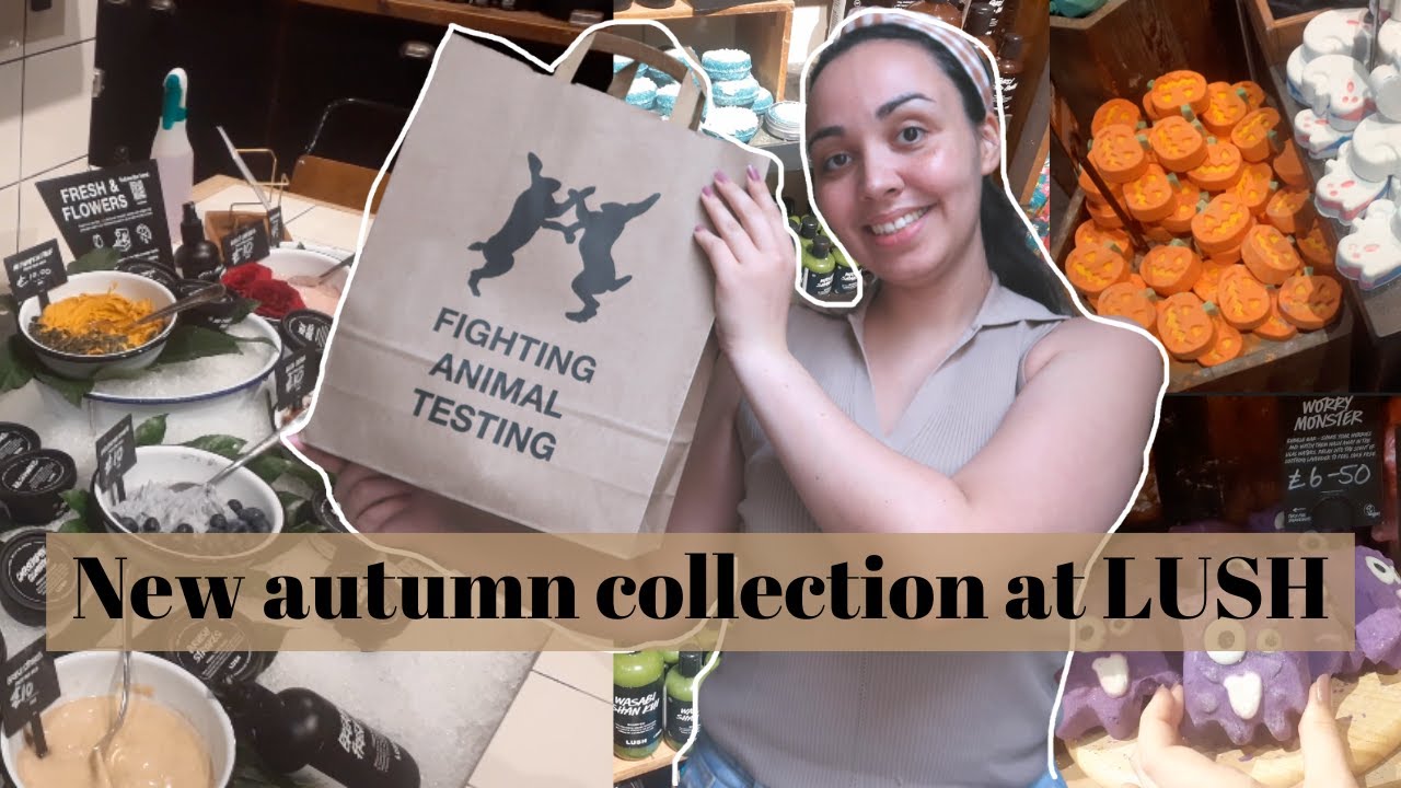 Autumn LUSH come shop with me 🧡 Lush haul