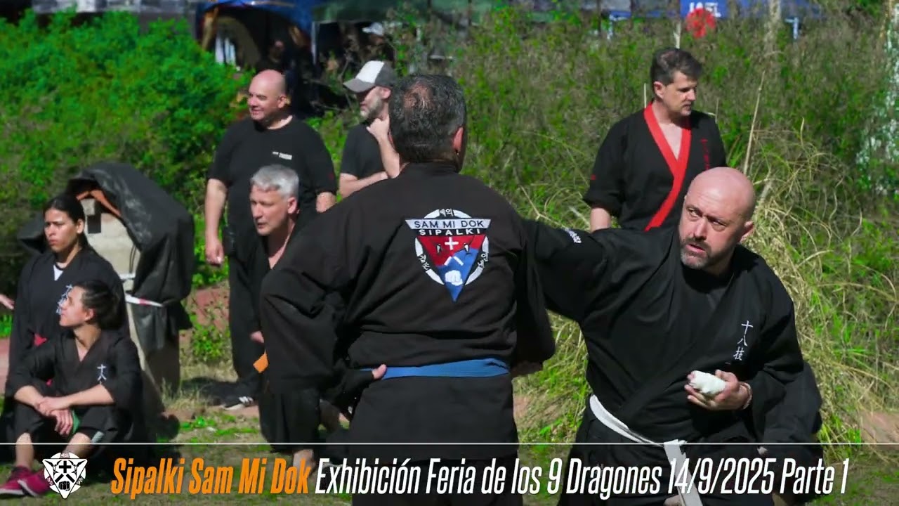 Exhibición Sipalki Sam Mi Dok, en la feria de artes marciales 9 Dragones 2025 - Parte 1