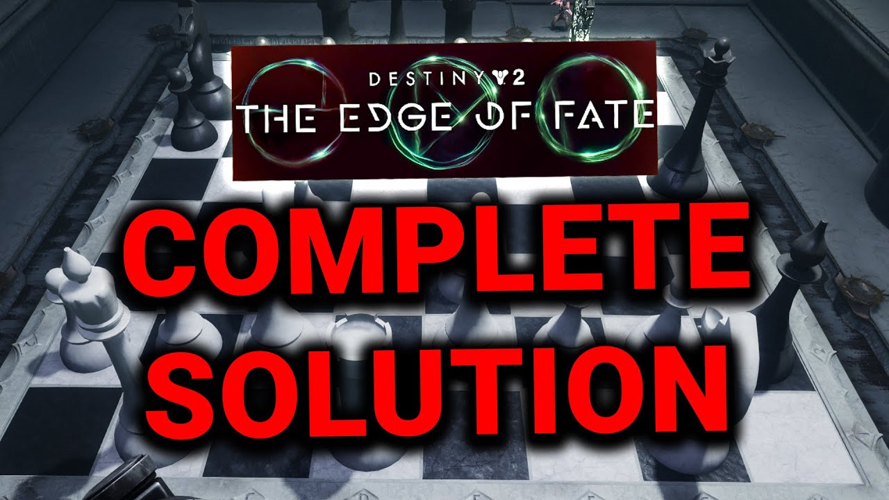 DESTINY 2: CHESS PUZZLE COMPLETE SOLUTION (SECRET SHADER + SHIP REWARD!)
