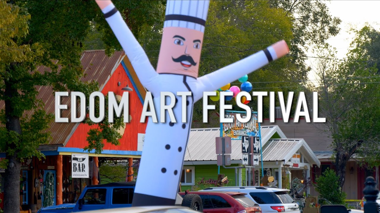 Edom, TX Art Festival 2025, A Short Film by Scot Miller