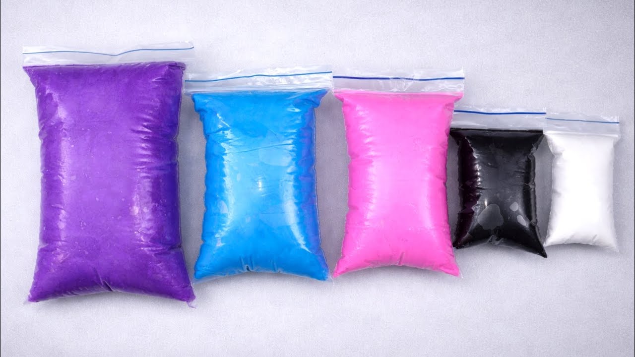 From Small to Giant! ASMR 5 Colors Clay Unboxing 🌈😍 Super Satisfying