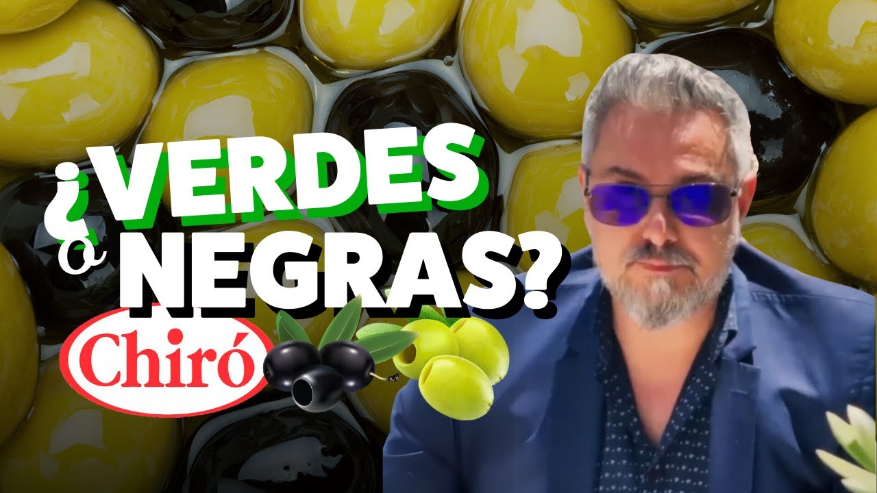 &iexcl;NO SON LO MISMO!😱 Diferencias entre ACEITUNAS VERDES y NEGRAS que no conoc&iacute;as... (Cap&iacute;tulo 5)