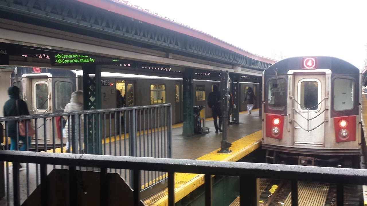 IRT Jerome Avenue Line: R142/A (4) Train Ends & Begins @ Woodlawn