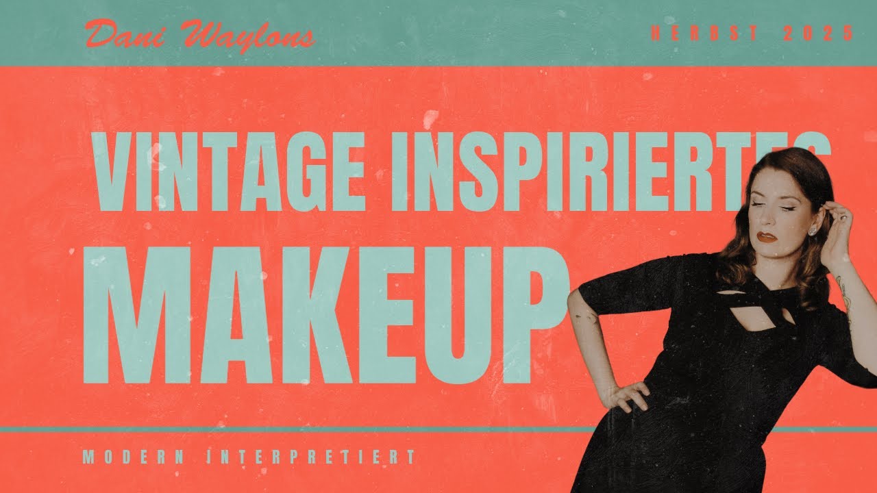Abend Make Up vintage-inspiriert