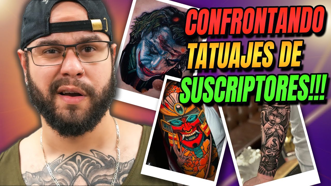 REACCIONANDO A TATUAJES (DE SUSCRIPTORES)